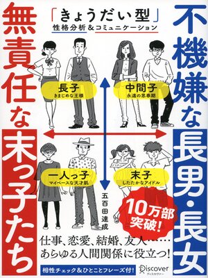 cover image of 不機嫌な長男・長女 無責任な末っ子たち（オーディオブック）